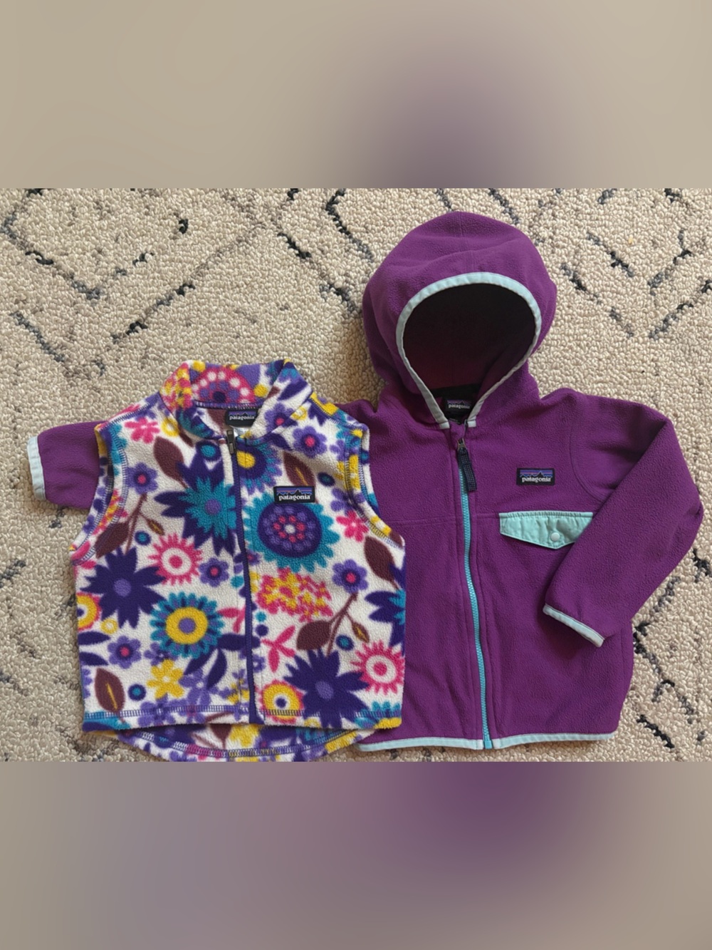 Patagonia kids Fleece Jacket and Vest (2T)!